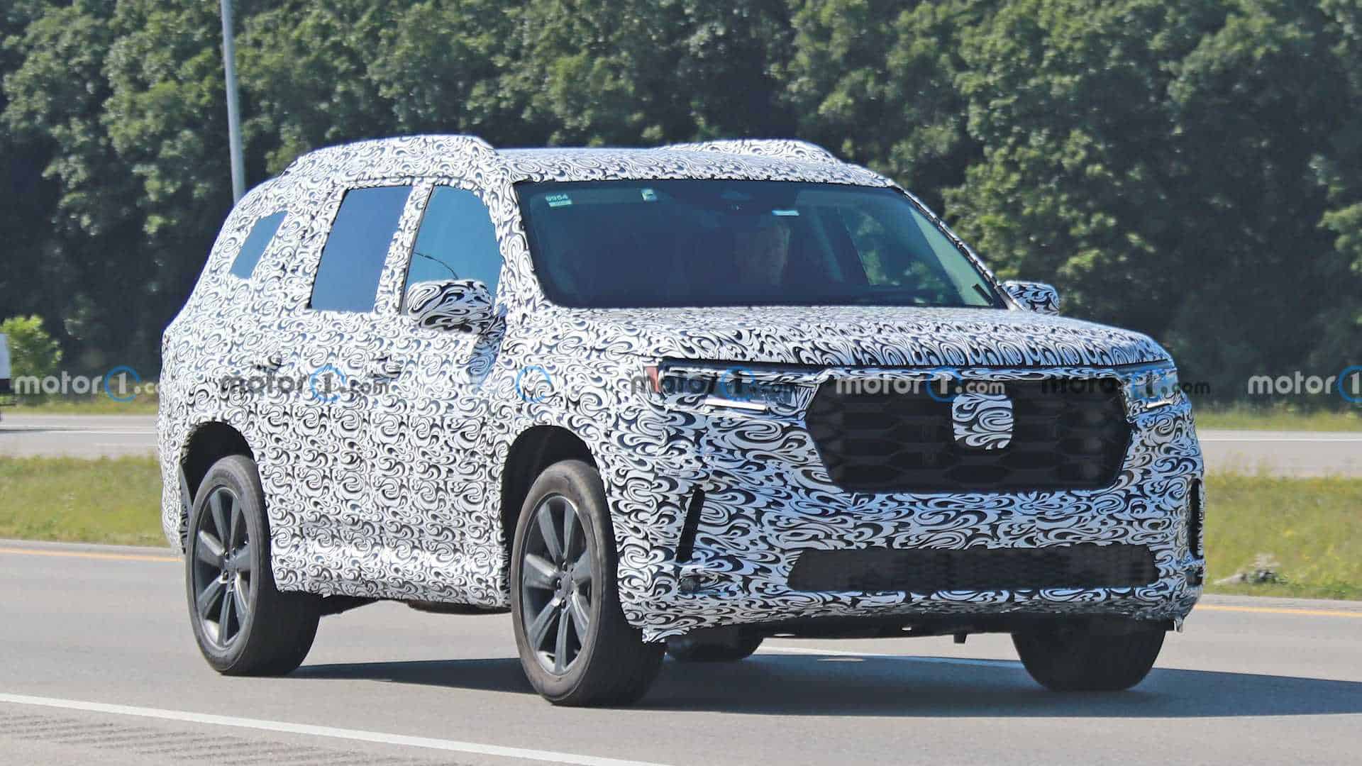 2023 Honda Pilot spied|||||2023 Honda CR-V exterior