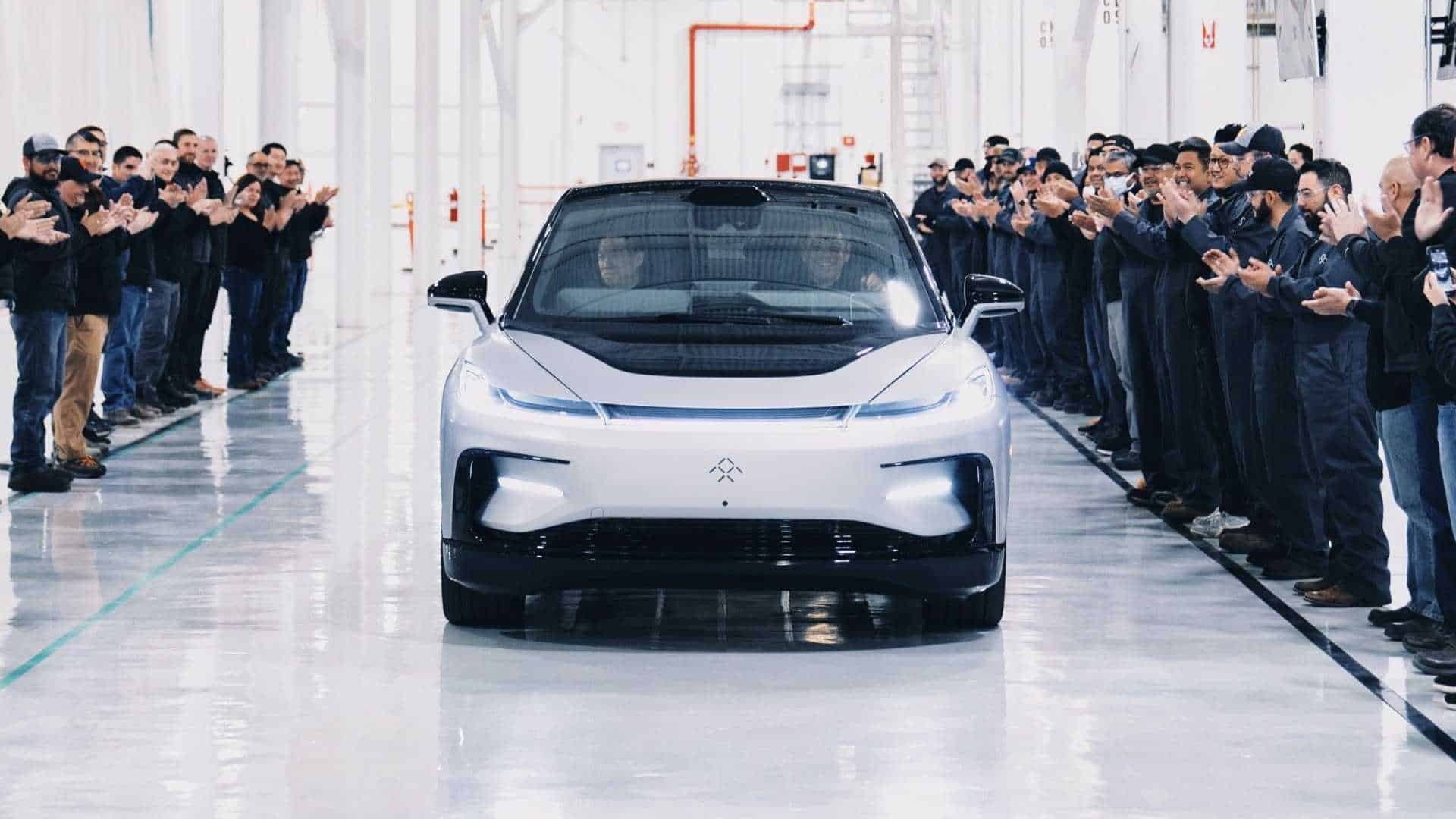 Pre-production Faraday Future FF91|2023 BMW X6 facelift