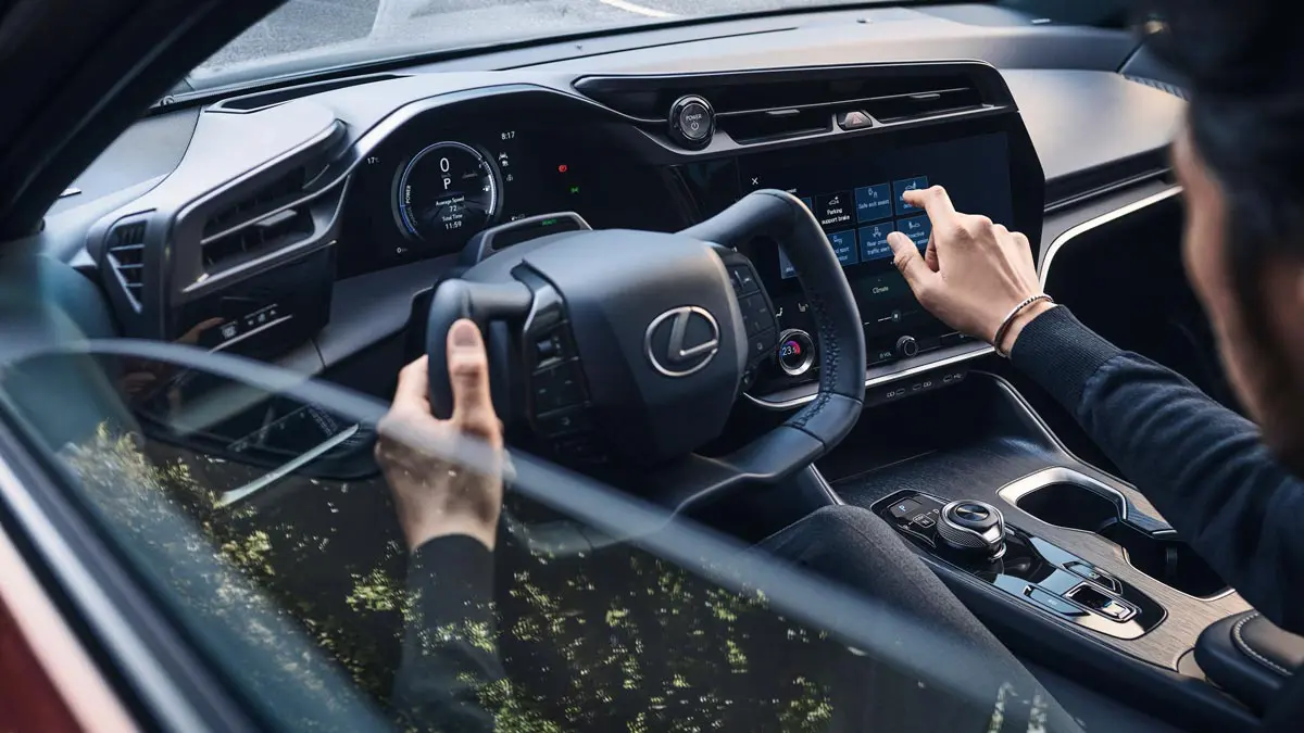 2023 Lexus RZ 450e interior